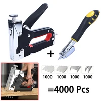 4 in 1 Nail Gun With 4000 Staples Tool Kit Staple Gun for Wood Fabric Stapler Home Repair DIY Tool Kit 1