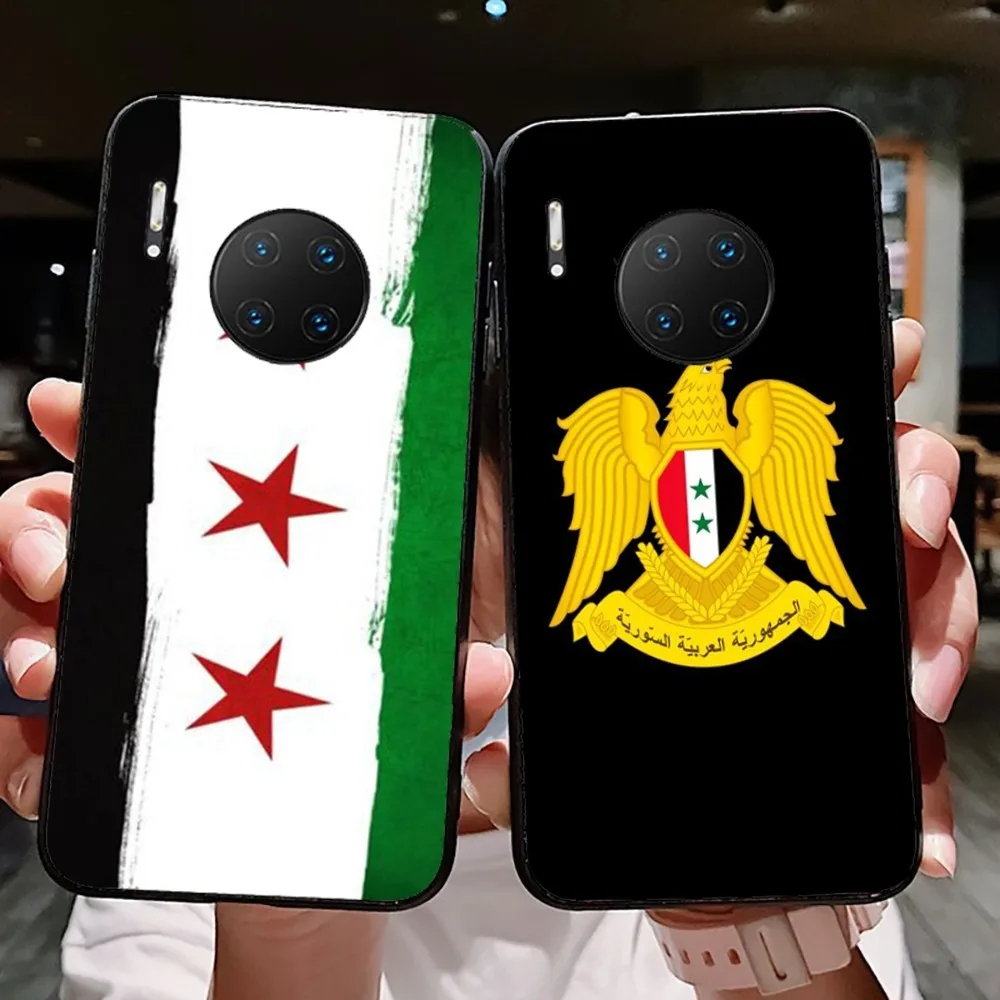 

Syria Flag Phone Case For Huawei Mate 10 20 30 40 50 lite pro Nova 3 3i 5 6 SE 7 pro 7SE