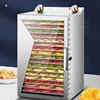 Beef Jerky Fruit Dehydrator Chassis Food Jerky Pet Snack Fruit and Vegetable Air Drying Machine Dehydrator Food Meat Seeds 1