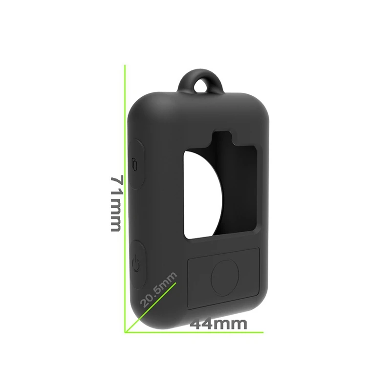 Silicone Protective Case For Insta360 GPS Action Remote For Insta360 X3 ONE X X2 R RS Remote Control Protection Cover Durable