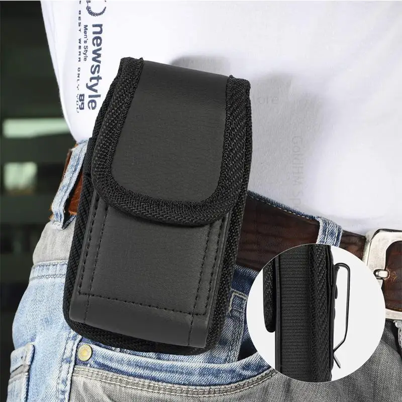 Per Nokia 2760 2720 Custodia In Pelle Flip Custodia Per Telefono Per Alcatel Go Flip V/4/3Flip Marsupio Con Clip Da Cintura