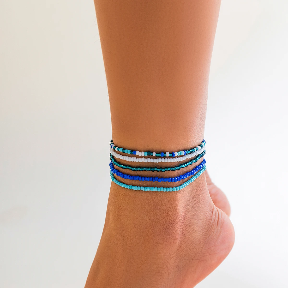 Ingesight. Z Boho Mehr Schicht Ige Bunte Samen Perlen Knöchel Armband Auf Dem Bein Fuß Trend Sommer Strand Fußkettchen Kette Für Frauen Schmuck S2A7C3E202Bd84930B9Bbb49F48Cc0354J