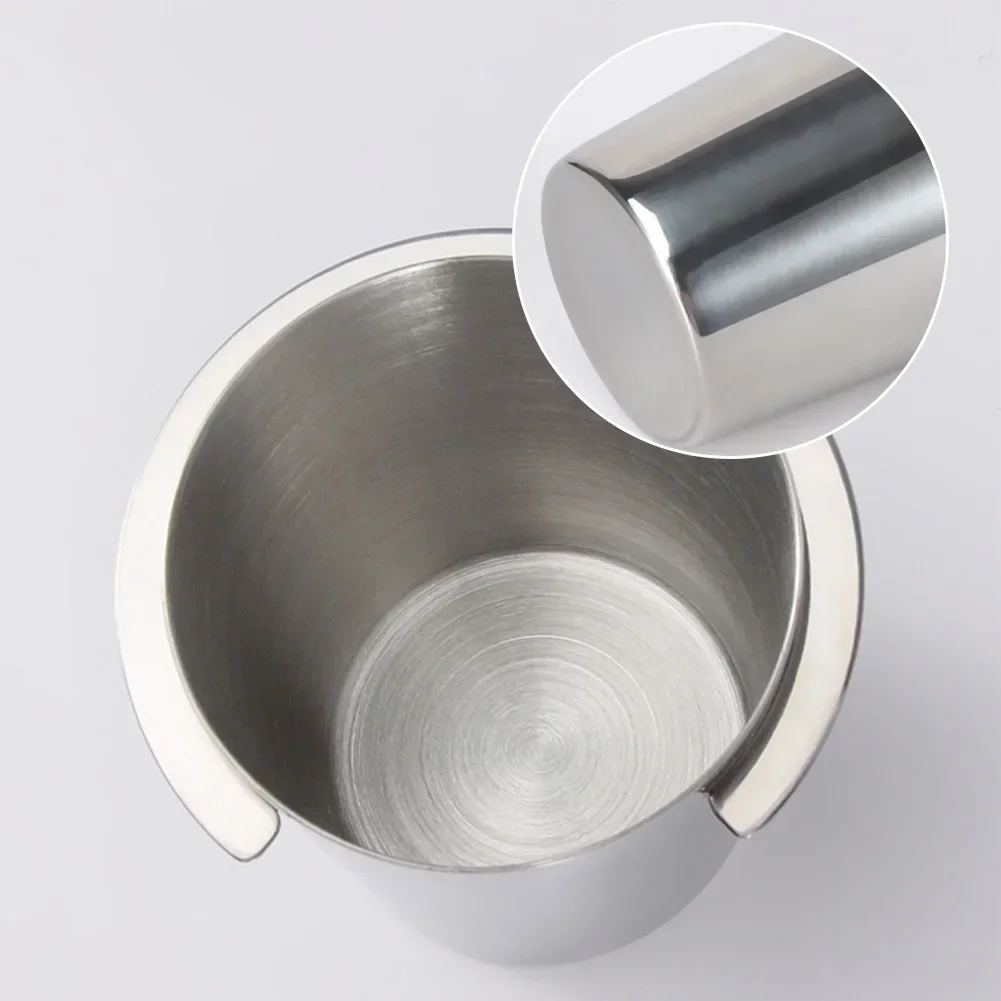 Coffee Dosing Cup 51/54/58mm Coffee Bean Measuring Cups Stainless Steel Replacement Cafe Barista Tool for Espresso Machine