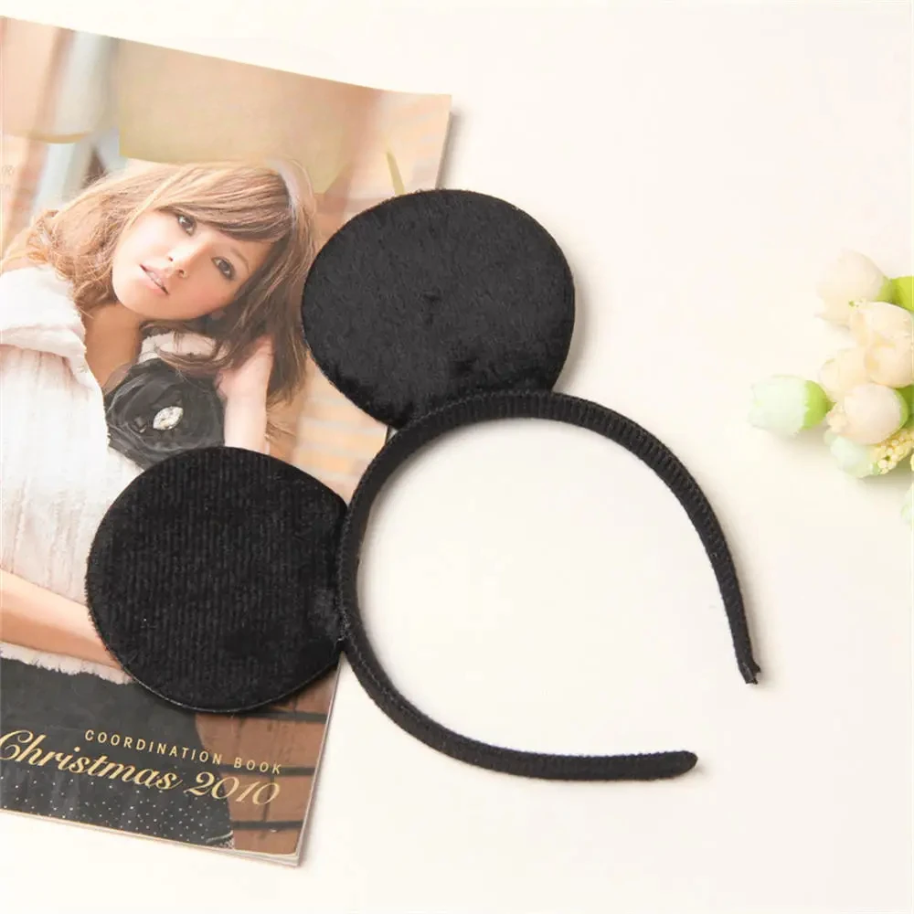 Knoten-Accessoires, Minnie-Haarbänder, Gastgeschenke, Mutter, schöne Ohren, Kinder, Mickey-Stirnbänder, Haar, Jungen, Party, Pailletten, Baby-Geburtstag, Schleifen, Mädchen