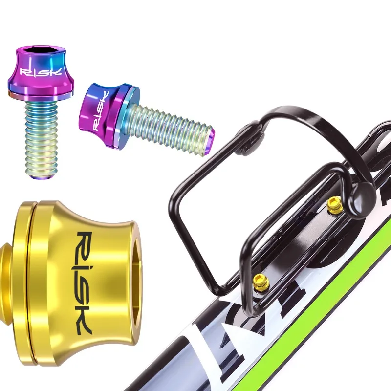 HOT M5 X12mm Titanium Bike Bottle Holder Screw Bicycle Water