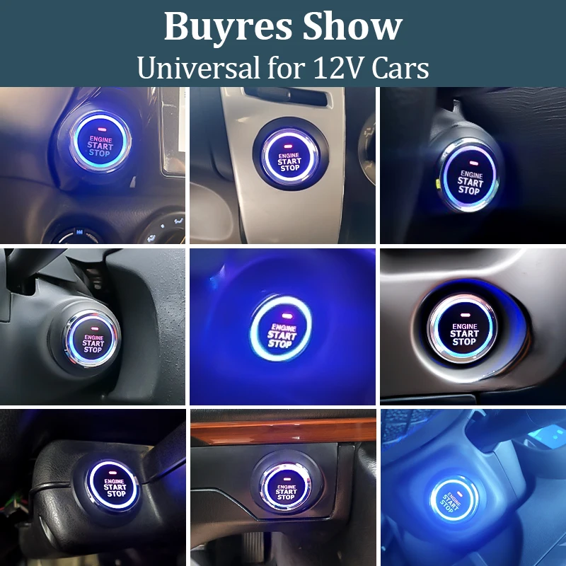 Central Door Lock Car Remote Control Keyless Entry Push Start System With Door Window Trunk Control Function Universal Hippcron