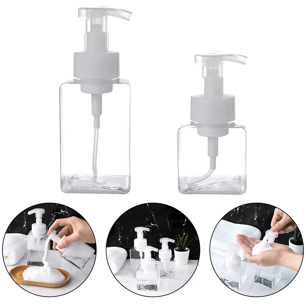 Empty Foaming Soap Dispenser Bathroom Hand Shampoo Body Wash Lotion Refillable Pump Bottle Making Foam Container soap dispenser soap pump shampoo bottles shampoo sub bottling container