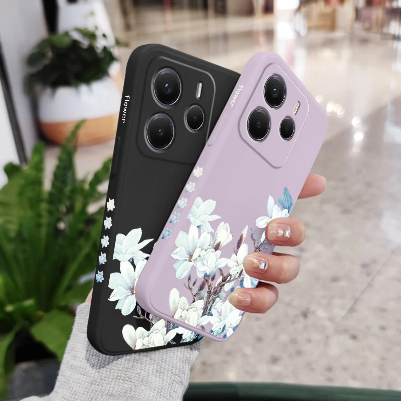 Elegant Magnolia Flower Phone Case Cover