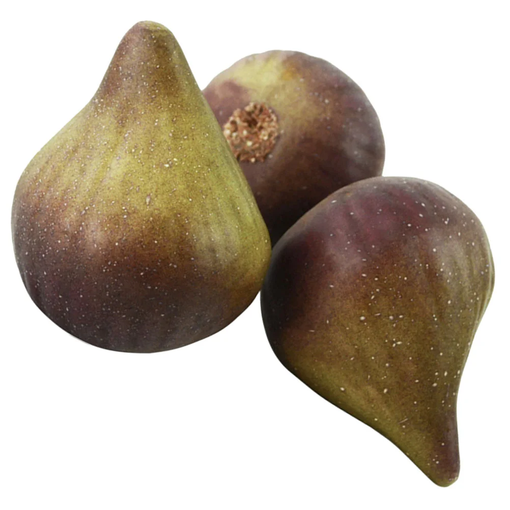 3 Pcs Artificial Fruits and Vegetables Decorations Simulated Fruits Toys Realistic Models Creative Lifelike Faux Plastic Simulation Film Props