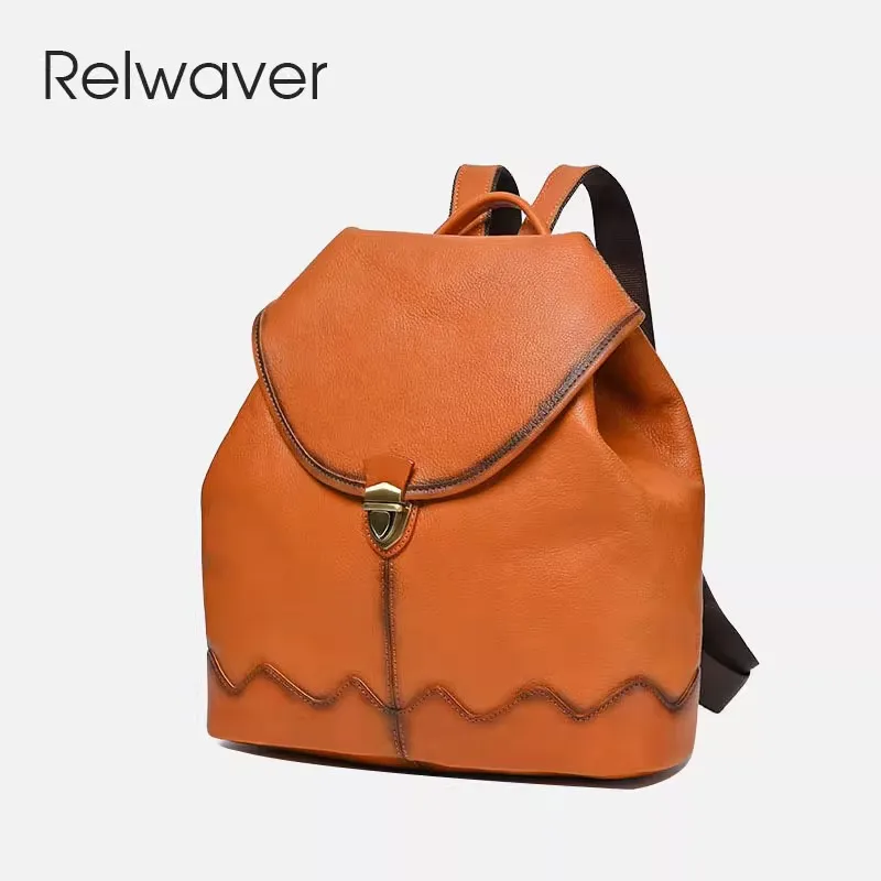 Рисунок 2 - Винтажный женский рюкзак Relwaver из натуральной кожи