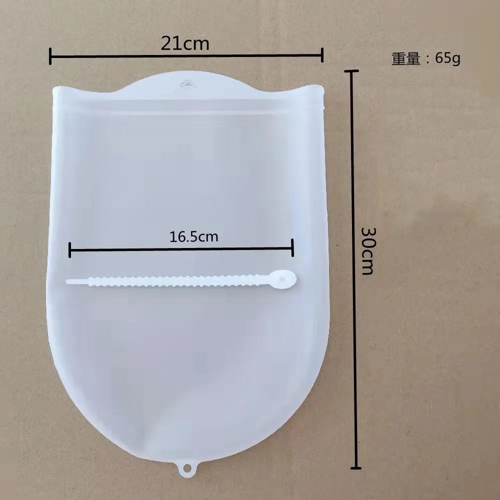 Versatile Food Grade Silicone Dough Kneading and Mixing Bag for Bread, Pastry, and Pizza