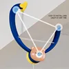Hanging Table Tennis Trainer With Racket Mini Badminton Tennis Ball Parent-child Interactive Game Indoor Outdoor Kids Sports Toy 3