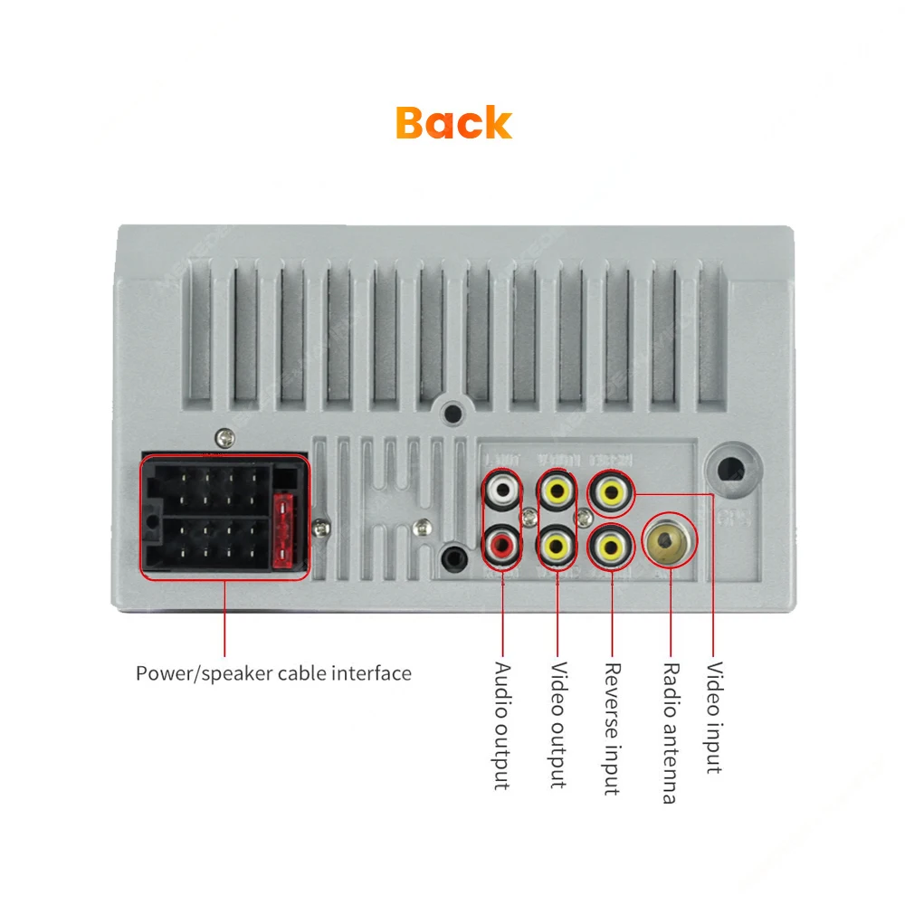 ND5   ׷ 2Din ġ ũ  7ġ Ƽ̵  ÷̾  ̷ ũ / AUX / USB / BT / FM / SWC