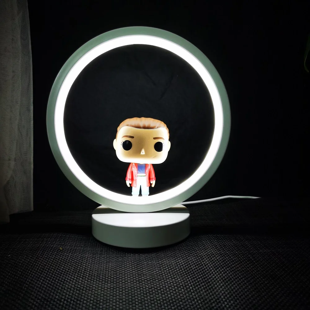 창의적인 원형 분위기 LED 북유럽 스타일 단조 다리미, USB 플러그, 3 색 조명, 침실 야간 조명, 드래곤볼 인기 장난감