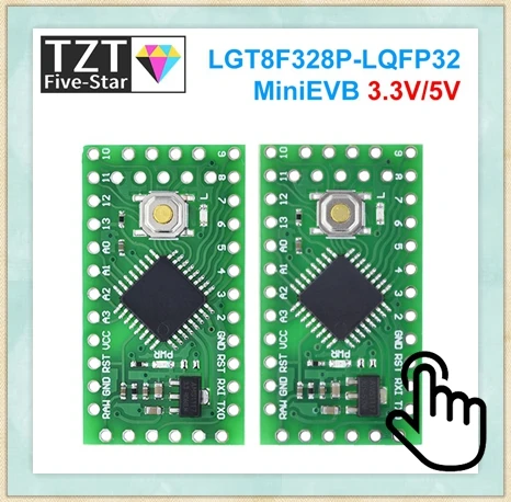 Pro Mini Atmega168/328 Board – 5V 16Mhz Compatible With Arduino Nano Replaces Atmega128 266404 - Foto 4