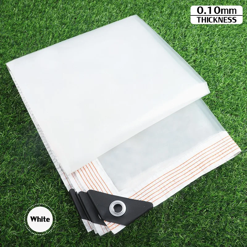 Lona Impermeable Transparente Exterior 3x6m, Lona de Protección