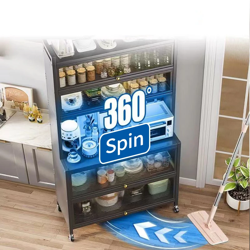 ZX living room furniture dining room decorative glass modern kitchen sideboard organization storage cabinet luxury