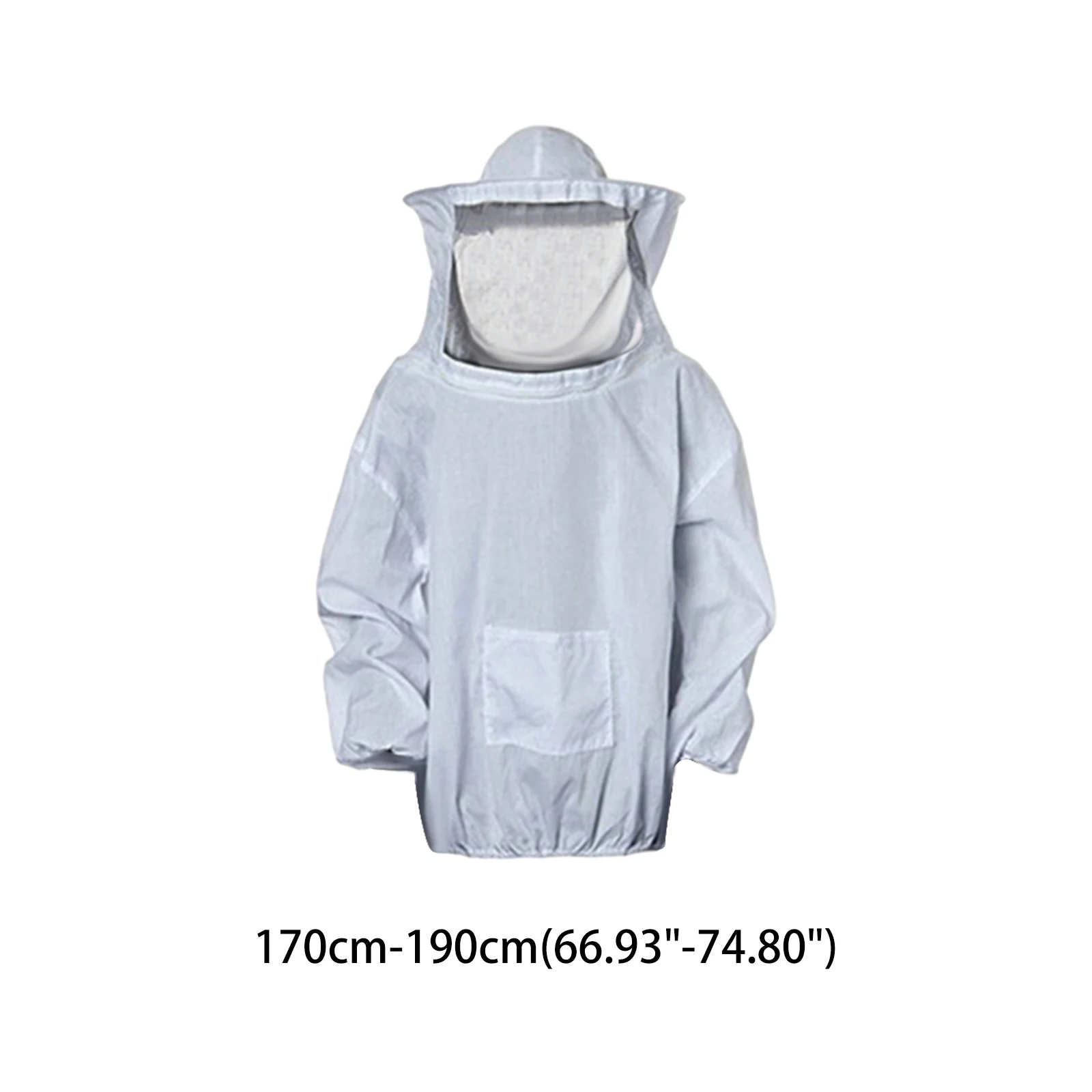 Professional Bee Suit Beekeeping Jacket Beekeeper Suit with Pocket Beekeeper Equipment for Men Women with Hat
