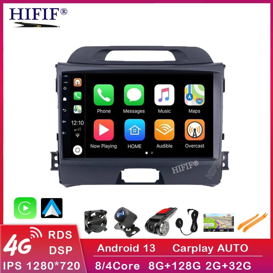 Per Kia Sportage 2010 2011 2012 2013 2014 2015 2016 2Din Car Android Radio Lettore Multimediale 2 Din Autoradio Video Gps Navi Wifi