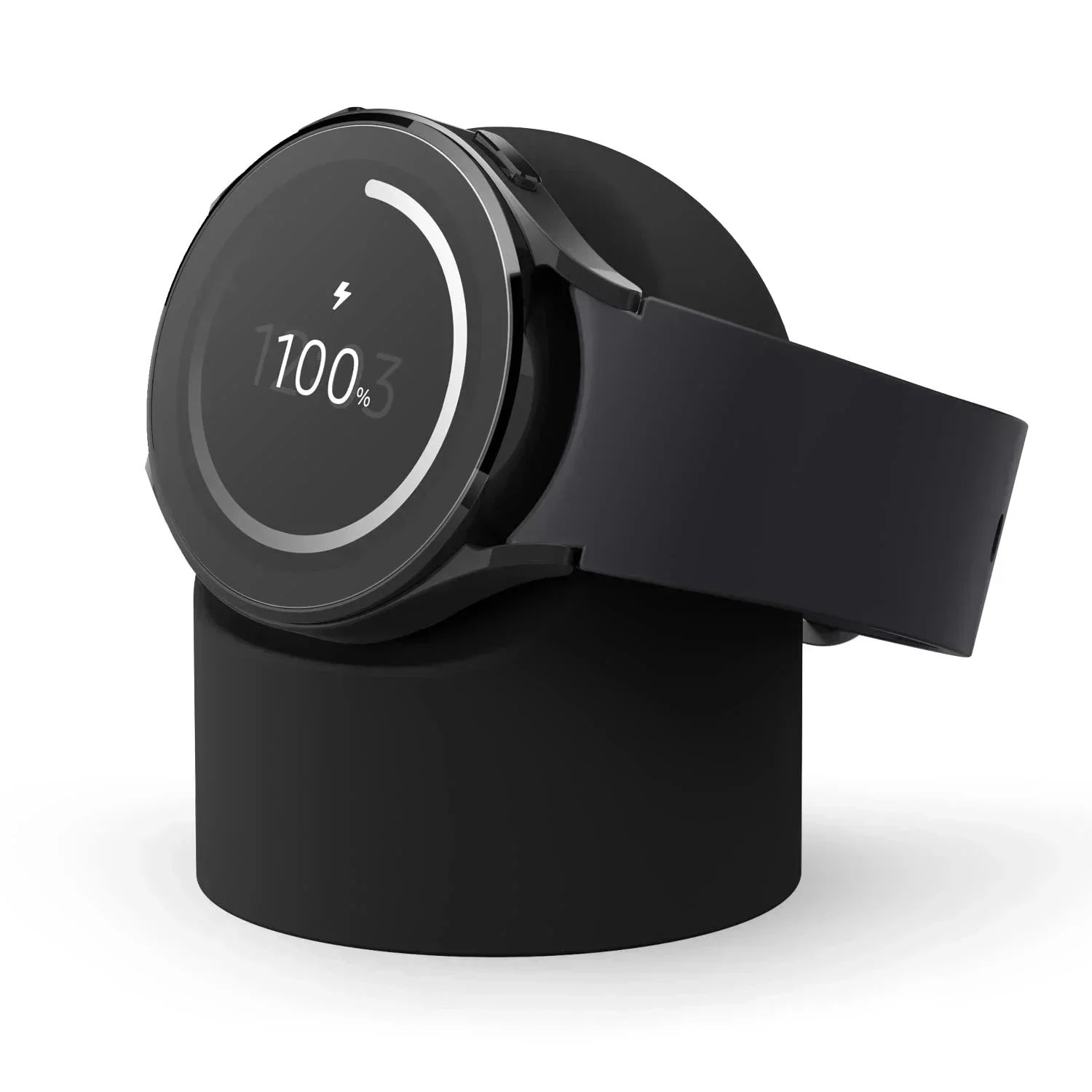 Compatible with Samsung Galaxy Watch 5 Charger Stand 40 44 46mm Galaxy Watch 3 4 5Pro 6 Charger silicone Stand 45 Charging base watch charger