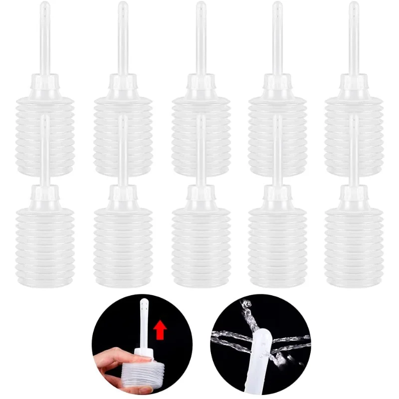 Large-capacity Syringe Enema Irrigator Anus Irrigator Disposable Cleaning Enema Feminine Hygiene Enema Anus Cleaning Device 6