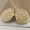 10pcs Gold Luxury Metal Buttons for Clothing Coat Sewing Material Sewing Accessories Decorate DIY Crafts Supplies Buttons New 5