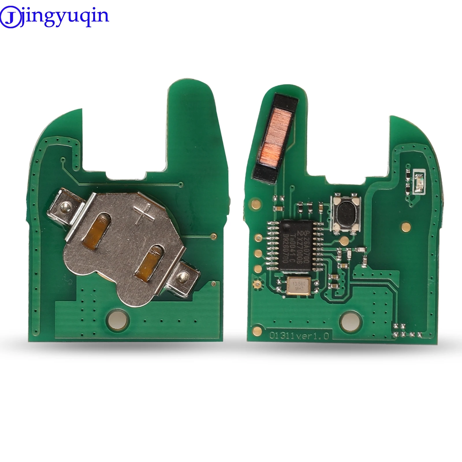 1 Button Car Remote Key Control For Renault Master Kangoo Clio Twingo VAC102 Blade PCF7946 ID46 Chip 433MHZ