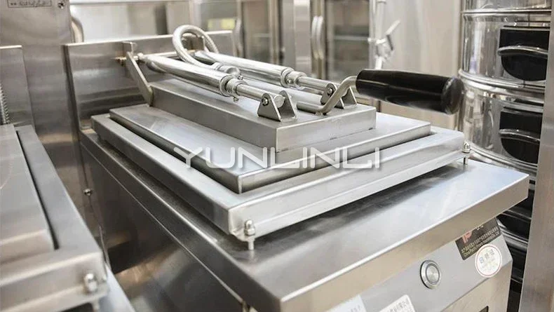 New Commercial Fried Dumpling Machine Multifunctional Electric Frying Pan Full-automatic Steak/Dumpling Frying Machine PT-06