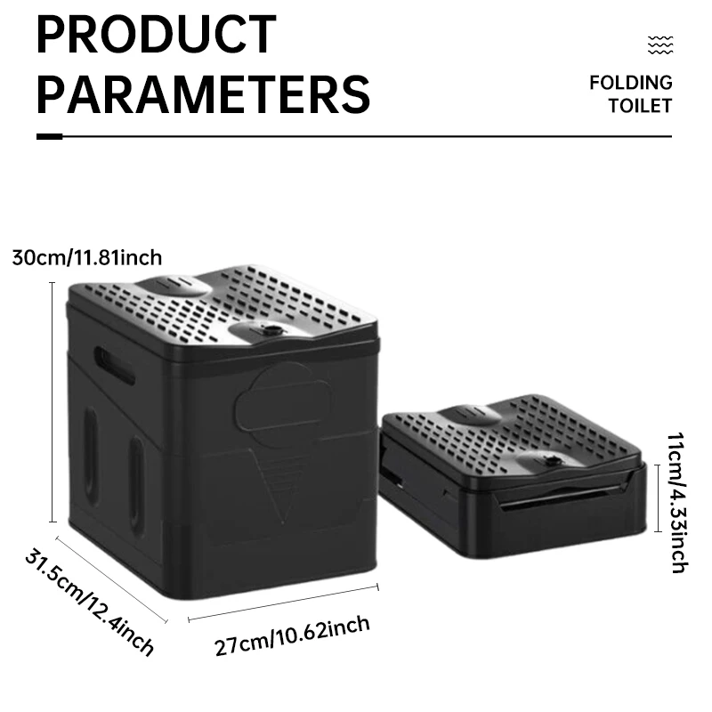 Outdoor Camping Toilet Portable 1