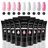 Nail Gel Set Acrylic Nails Kit With LED Lamp Dryer Semi Permanent Gel Varnish Set Professional Nail Art Tools Kit Manicure Set 4