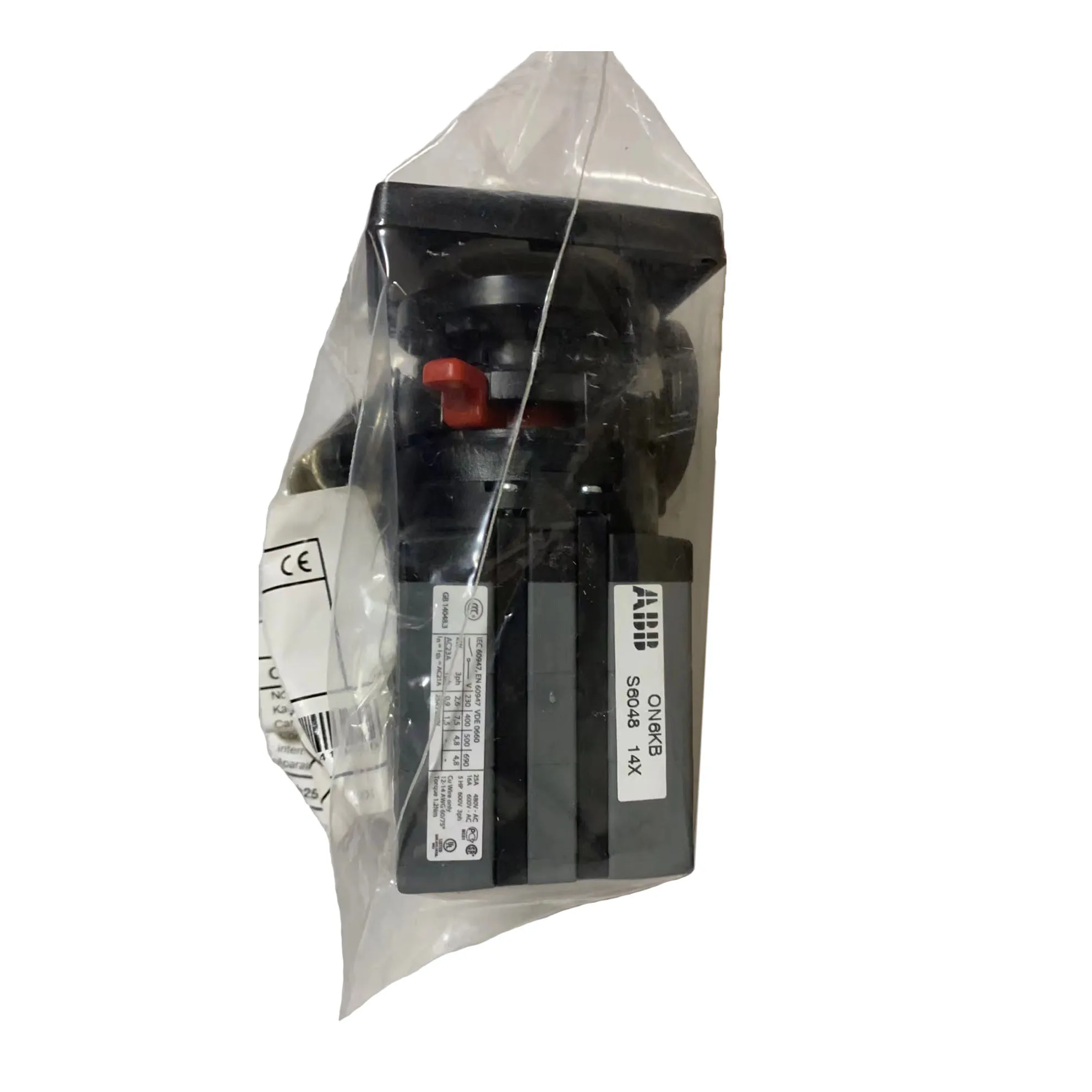 

Mains power switch Single Cabinet Controller IRC5