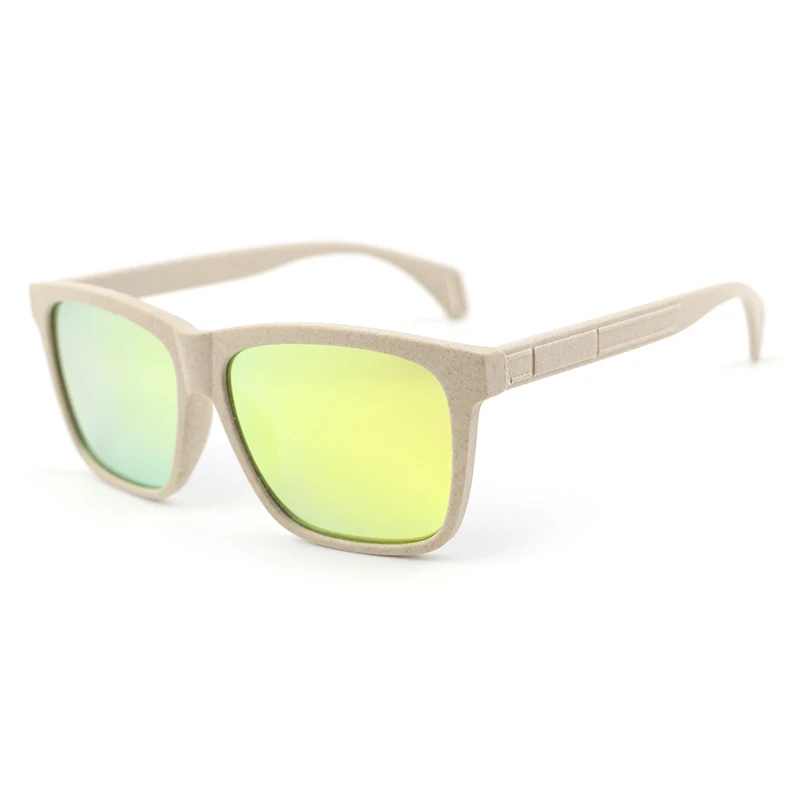 

Dropshipping ECO Friendly Natural Wheat Straw Frame Biodegradable Sun Glasses Fashion Sunglasses