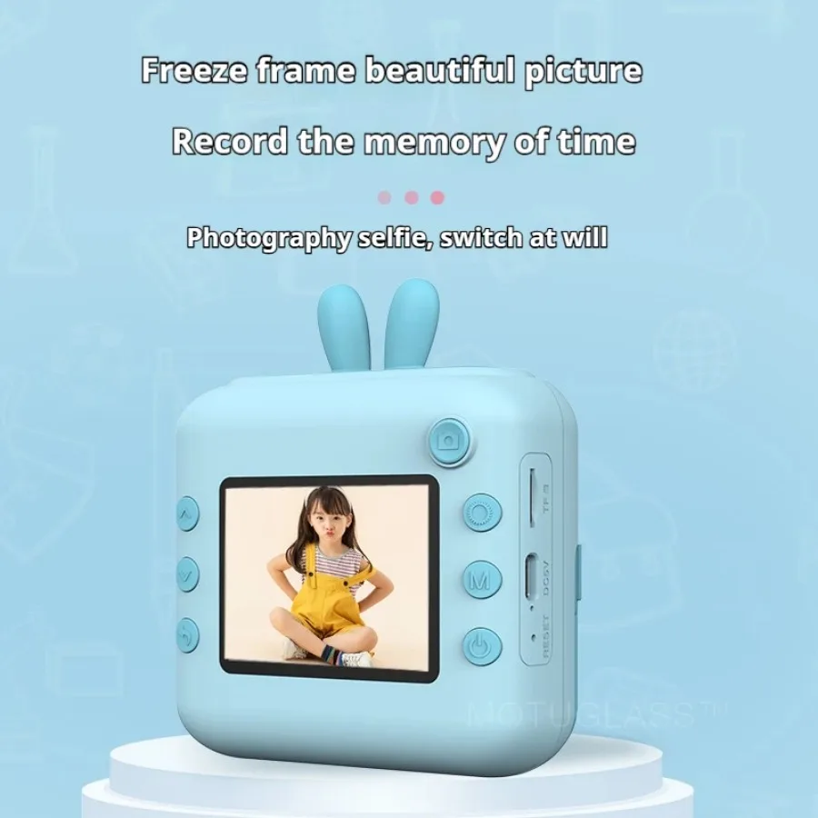 Instant Print Camera for Kids, 3.0" Kids Camera for 3-12 Year, 32MP HD 1080P Digital with 3 Rolls of Printer Paper