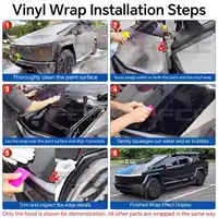 For Tesla Model 3 2020-2023 Per-cut PPF Paint Protection Film Distant Mountain Gray PVC DIY Color Change Film Vinyl Wrap Cover 6