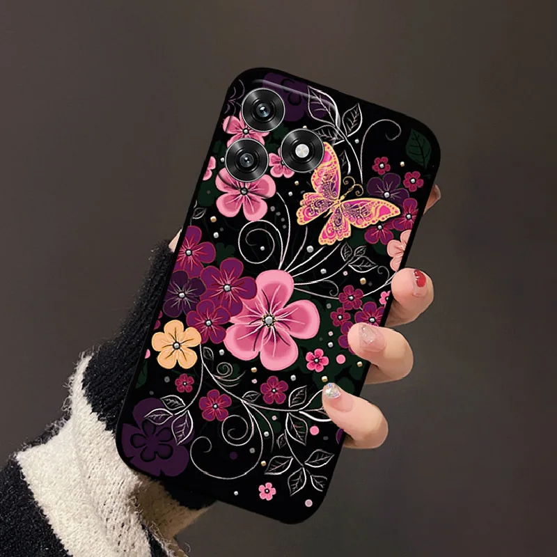 Fashionable Cute Soft Silicone TPU Back Cover Case
