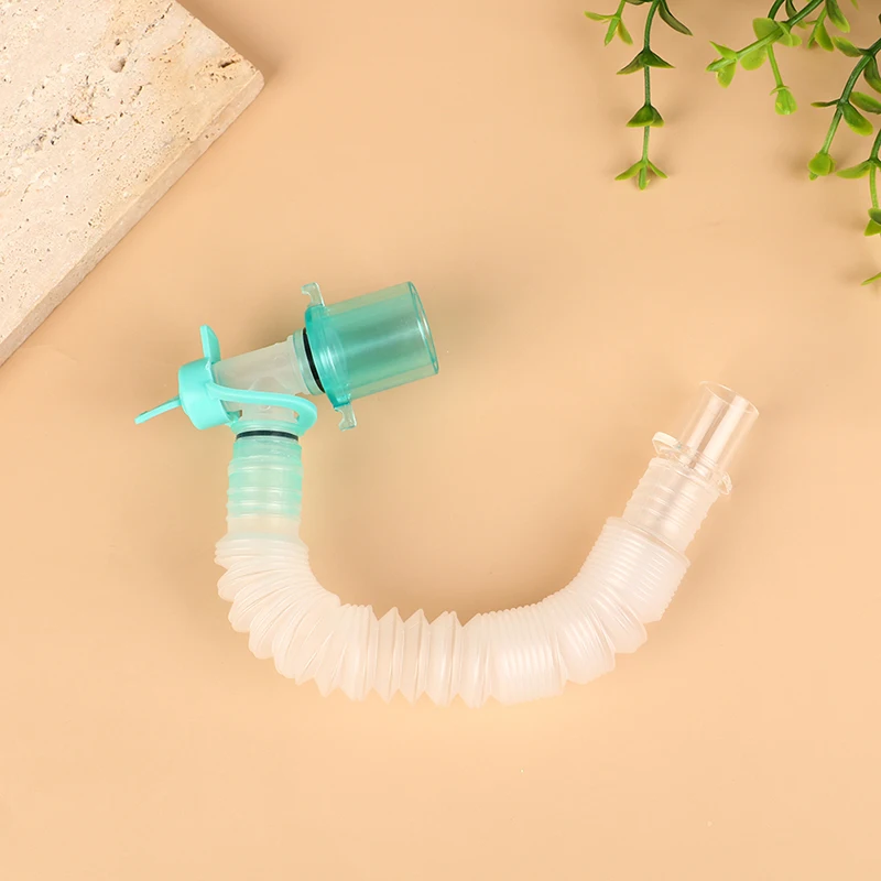 Pet Anesthesia Machine Accessories Disposable Anesthesia Breathing Circuit Thread Extension Tube Retractable Suction Tube Multifunctional L-shaped Rotary Joint
