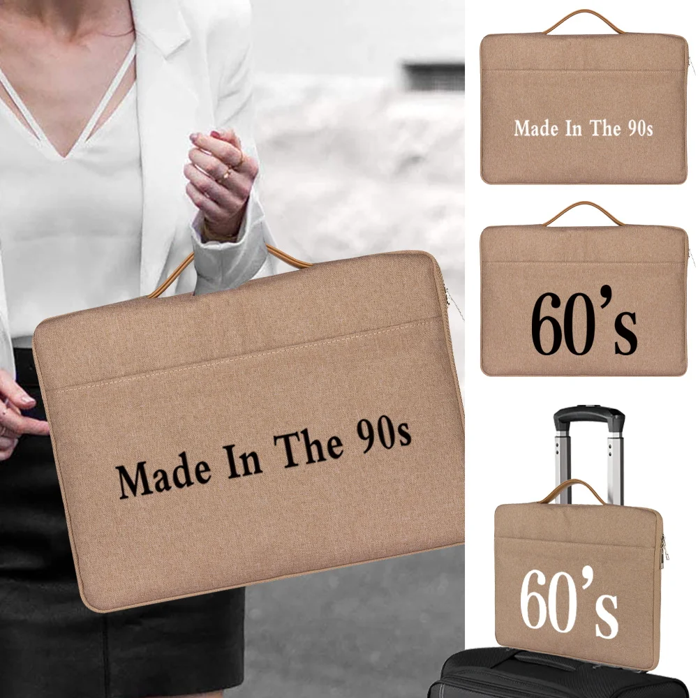 Laptop Sleeve Bag For Hp Dell Asus Apple Huawei 10.1 11.6 12 13.3 14 15.6 Inch Universal Shockproof Computer Bags Travel Handbag