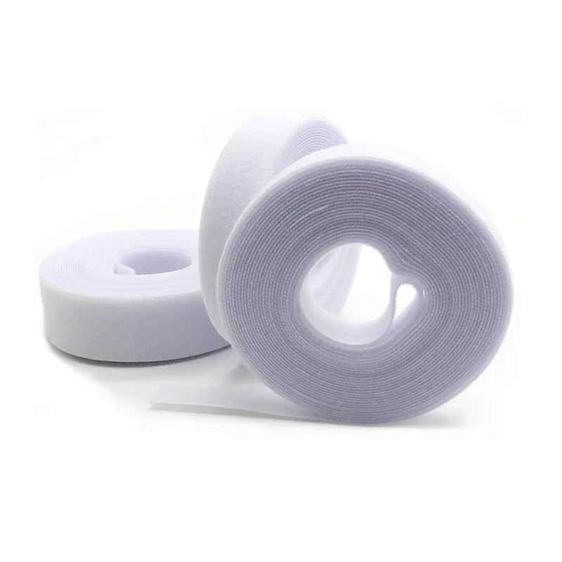5m/roll Reusable Cable Ties Nylon Strap Organizer Clip Wire Holder Management