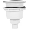 Hair Receiver Shampoo Bed Accessories Bathroom Drain Stopper Stainless Steel Cleaning Bowl Strainer 6