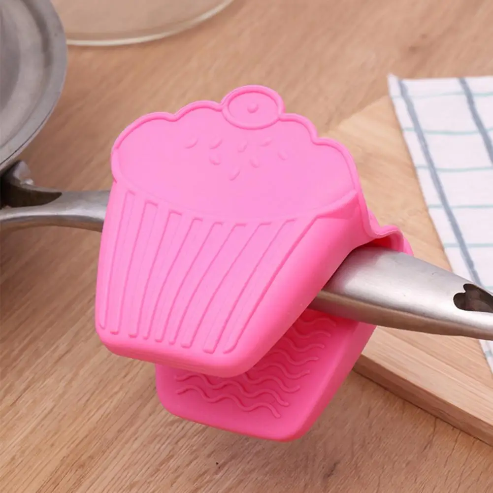 Soft Oven Gloves Hand Clamps Non-slip 1 Pair Kitchen Tool Silicone Anti-scalding Pot Kitchen Tool
