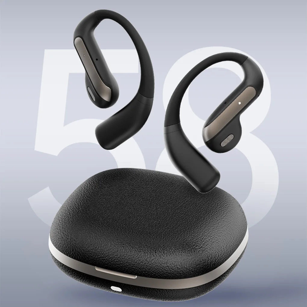 YJ55 Smart Bluetooth 5.4 Wireless Headphones Open Half In Ear Air