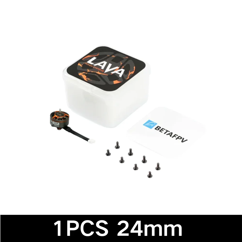 Moteur Brushless 7200KV Série LAVA 1104 pour Cinewhoop Freestyle 3S, montrant le stator et le câblage