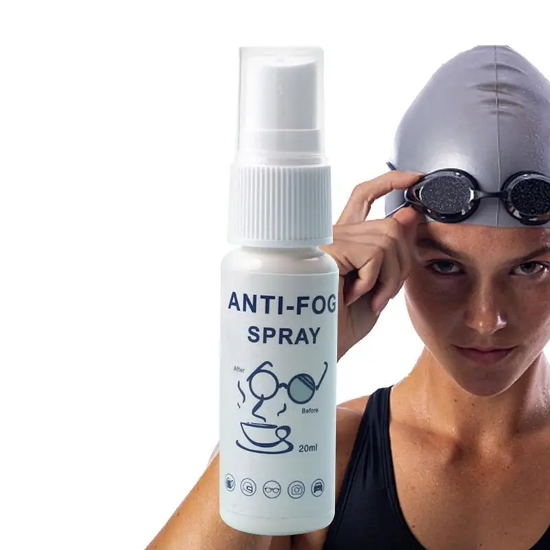 Anti fog agent anti fog cleaner spray 20ml anti-fog solutions for all glass car glass swim goggles