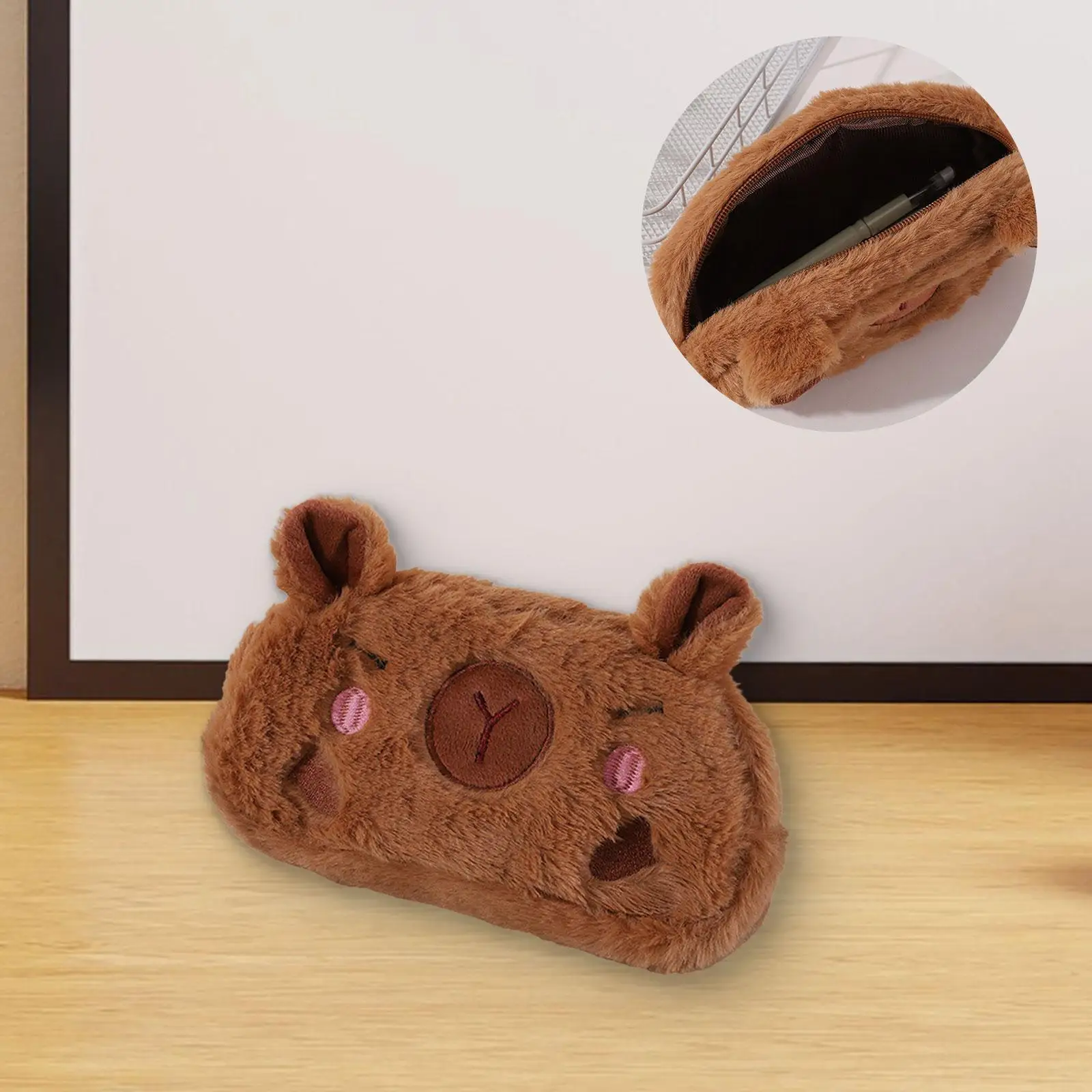 봉제 연필 케이스, 메이크업 파우치, 보관 가방, 연필 파우치, 사무실 소년 선물