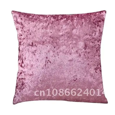 

Velvet Cushion Cover 45*45 for Living Room Sofa 15colors Kussenhoes Blue Home Decorative Housse De Coussin