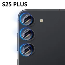 Premium Tempered Glass Camera Lens Protector for Samsung Galaxy Series (For S25 Plus)