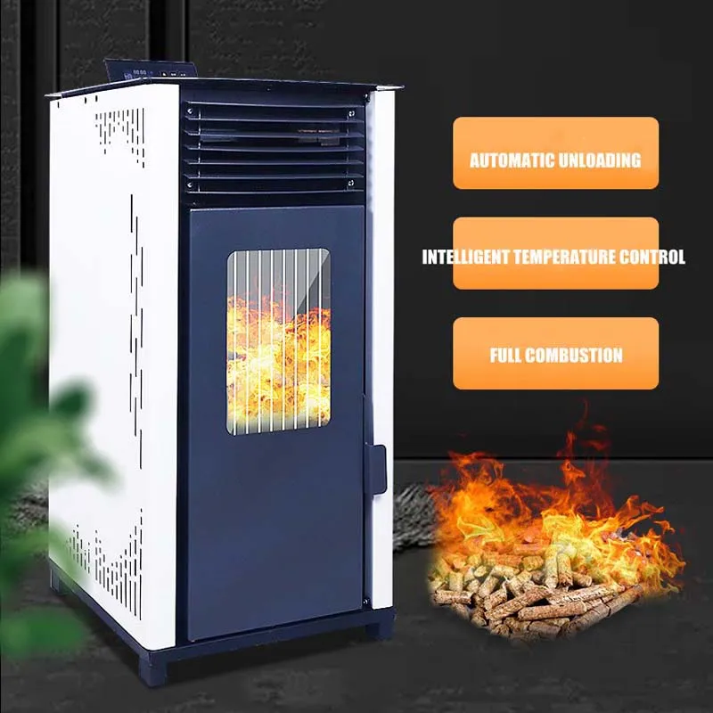 Energy-saving Heating Stove Household Commercial Straw Sawdust Rice Husk  Biomass Pellet Burner - AliExpress