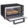 Compact 4 Slice Toaster Oven Pizza Maker 9-Inch Fits Natural Convection Bake Toast 30-Minute Timer Auto Shut-Off Stainless Steel 1