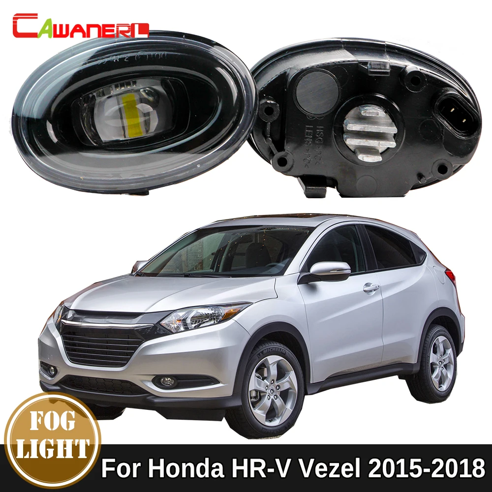 2 X Car Driver + Passeggero Led Fendinebbia Drl 30W H11 High Bright Per Honda Hrv Hr-V Vezel 2015 2016 2017 2018