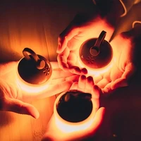 Super Mini Retro Snow Camping Lantern USB Rechargeable Haning Hook Night Light Battery Powered Tent Table Light For Camping 5